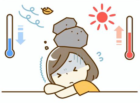 寒暖差で体調を崩していませんか？