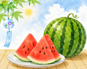 夏こそ食事で身体を元気に！
